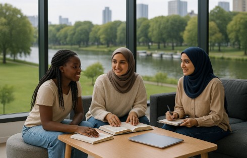 Three Students